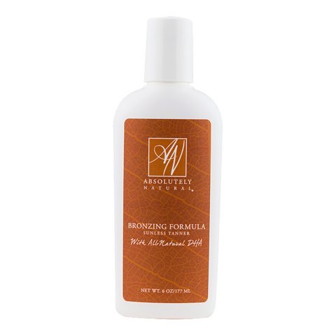 Absolutely Natural Self Tanner - Natural DHA, Shea Butter & Rose Hip Oil, 8oz