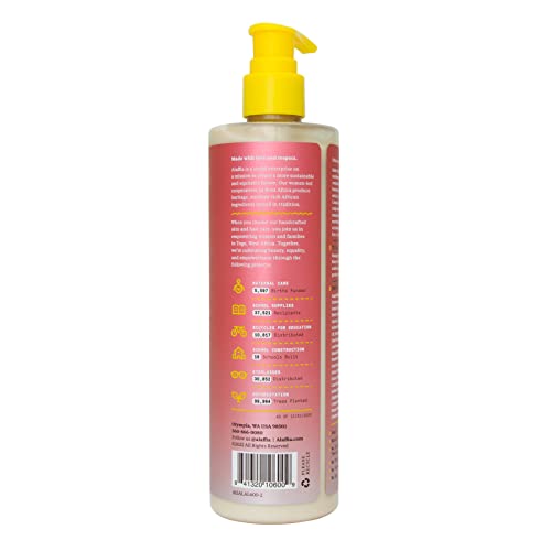 Alaffia Curl Defining Shampoo - Moisturizes & Activates Curls with Shea Butter, 12 Fl Oz