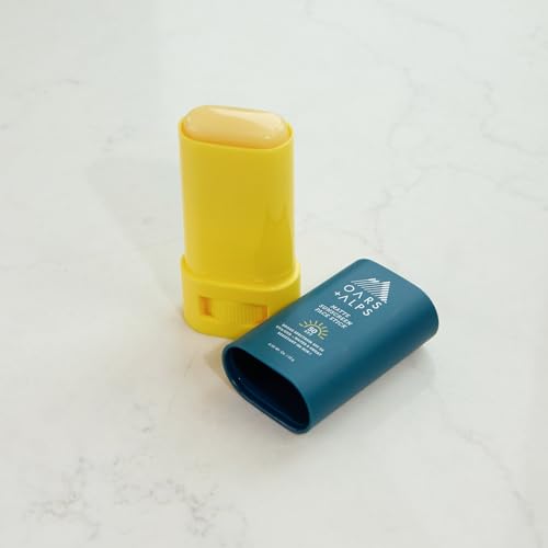 Oars + Alps Matte Sunscreen Stick SPF 50 - Broad Spectrum Protection, Water Resistant - 0.6oz