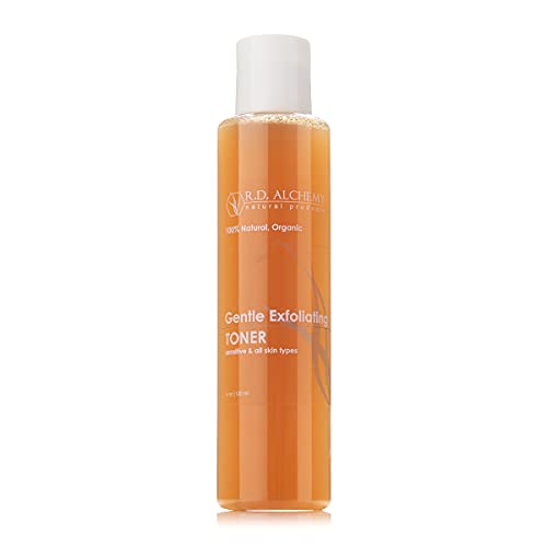 Natural Exfoliating Toner - Revitalizes Dull Skin, Boosts Collagen & Hydration - 4oz