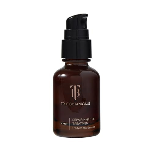 True Botanicals Night Cream - Targets Blemishes & Fine Lines, Hydrating Formula - 1 fl oz