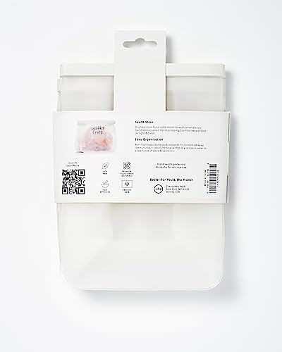 W&P Roll Tight Food Storage Bags - Airtight, BPA-Free, Freezer Safe, Set of 3 Sizes