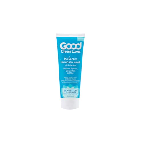 Good Clean Love Feminine Wash - pH Balanced, Organic Ingredients - 8 Ounce