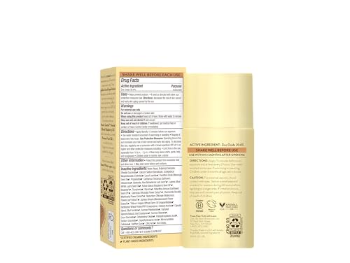 Babo Botanicals Mineral Sunscreen SPF50 - Zinc Oxide, Passion Fruit Oil, Fragrance Free - 3oz
