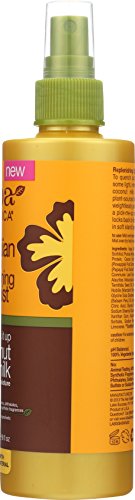 Alba Botanica Hair Mist - Deep Hydration with Coconut Milk, 100% Vegetarian - 8oz