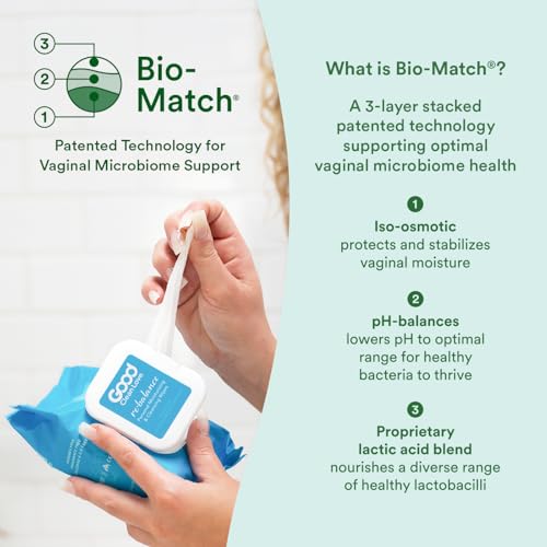 Good Clean Love Rebalance Feminine Wipes - Moisturizing, pH-Balanced, Aloe - 24 Biodegradable