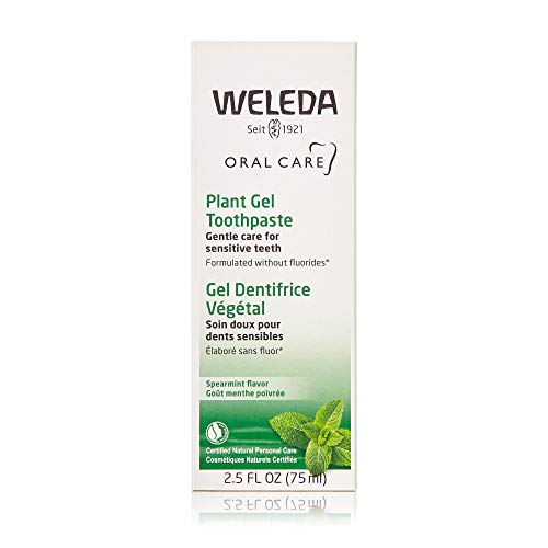 Weleda Plant Gel Toothpaste - Natural Relief for Sensitive Teeth, Mint Flavor - 2.5oz