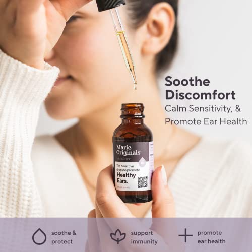 Marie Originals Ear Wax Removal Kit - Herbal Relief for Pain & Blockage, Family-Friendly - 1 Pack