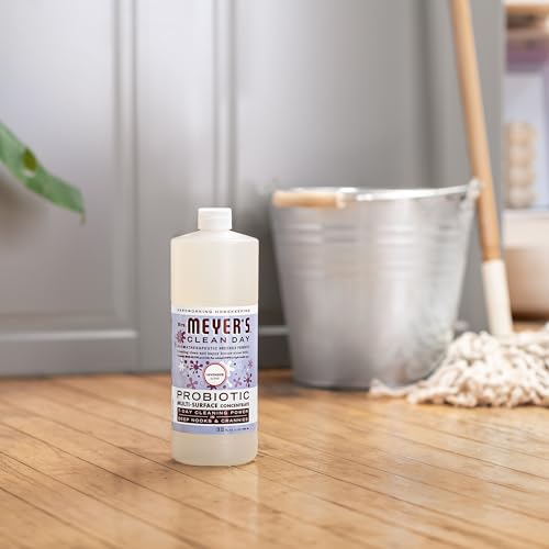 Mrs. Meyer's Probiotic Multi-Surface Cleaner - Lavender Scent, Plant-Derived, 32 Fl Oz