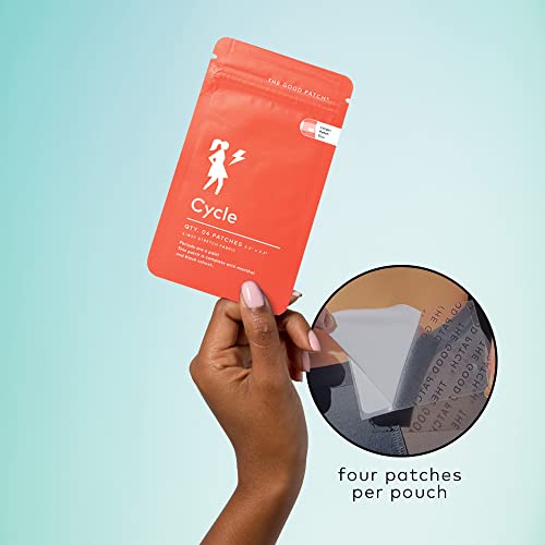 The Good Patch Pain Relief Patch - Natural Menthol & Black Cohosh for Cramps - 8 Patches