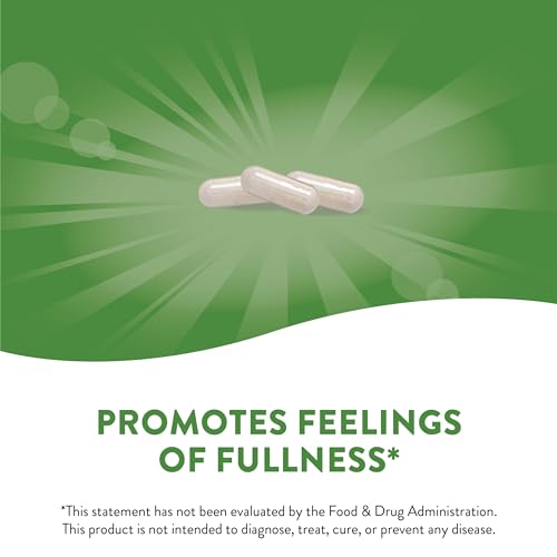 Nature's Way Glucomannan Supplement - Promotes Fullness, Vegan, Gluten-Free - 100 Capsules