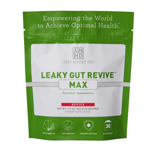 Dr. Amy Myers Gut Health Supplement - Supports Digestion & Gut Lining, Non-GMO - 1 Month Supply