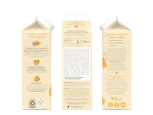 Babo Botanicals Mango & Hibiscus Shampoo - Moisturizes & Softens Color-Treated Hair - 12oz