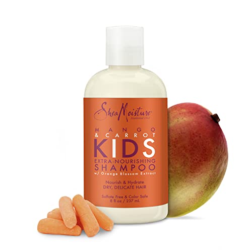 SheaMoisture Kids Shampoo & Body Wash - Nourishing Coconut Oil & Shea Butter, 8oz