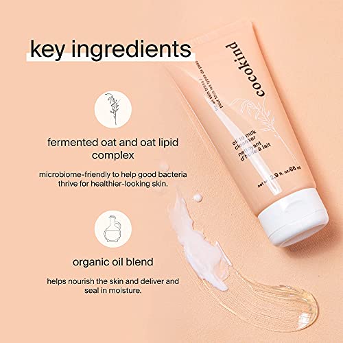 Cocokind Face Moisturizer & Oil Cleanser - Hydrating, Skin Firming, Cruelty-Free - 2 x 4oz