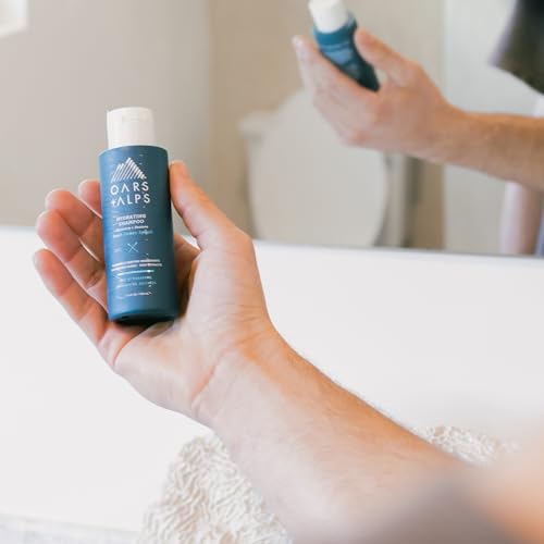 Oars + Alps Men's Shampoo & Conditioner Set - Hydrating, Nourishing Kelp & Algae - 3.4oz Each