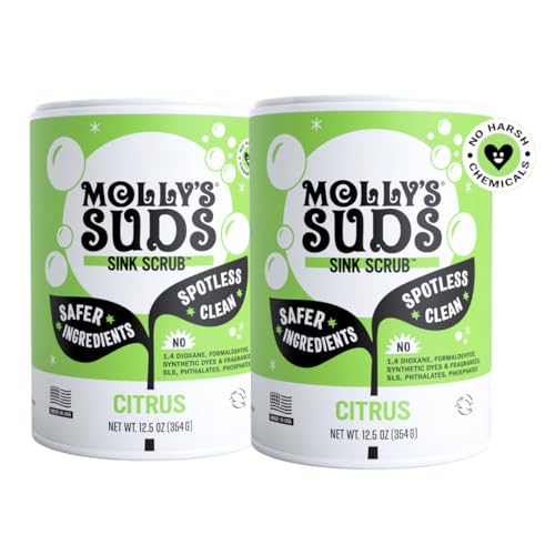 Molly's Suds All Purpose Cleaner - Removes Stains & Grease, Citrus Scent - 2 Pack
