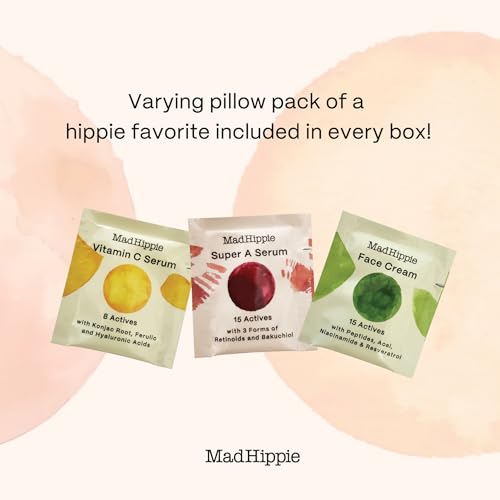 Mad Hippie Face Serum - Brightening with Vitamin C, Hyaluronic Acid & Antioxidants - 1.02 Fl Oz