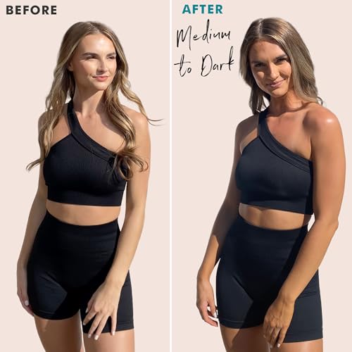 Self Tanner Mousse Kit - Natural Glow, Dye & Toxin Free, Quick Application - 8oz