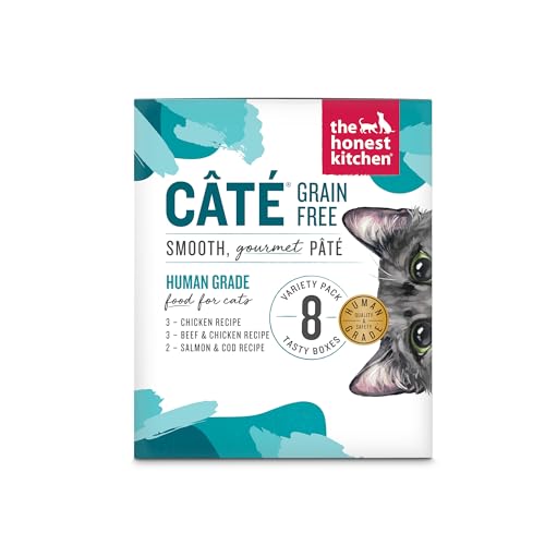 The Honest Kitchen Câté™ High-Protein Grain-Free Wet Cat Food Variety Pack - 2.8oz, 8-Pack