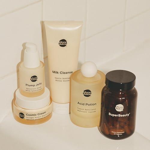 Moon Juice Skin Care Set - Hydration, Antioxidant Protection, Vegan Ingredients - 5 Products