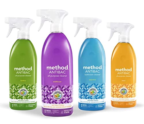 Method Antibacterial All-Purpose Cleaner - Kills 99.9% of Germs, Bamboo Scent - 28 Fl Oz