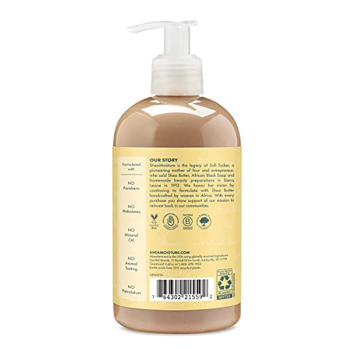 SheaMoisture Conditioner - Nourishes & Smooths Hair, Detangles & Controls Frizz - 13 oz