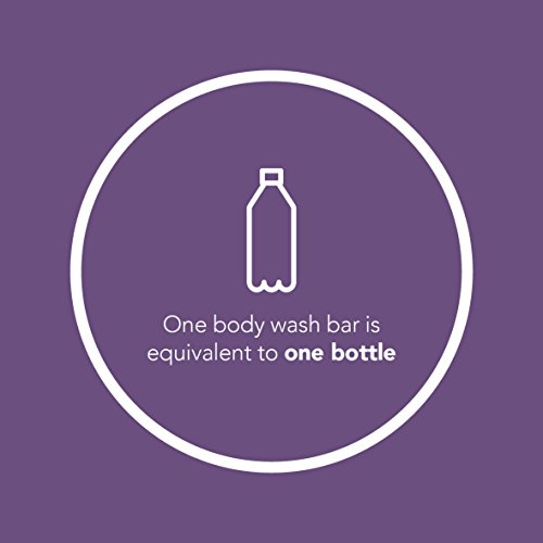 Ethique Lavender & Peppermint Body Wash - Creamy Natural Formula, Plastic-Free - 4.23 oz (Pack of 2)