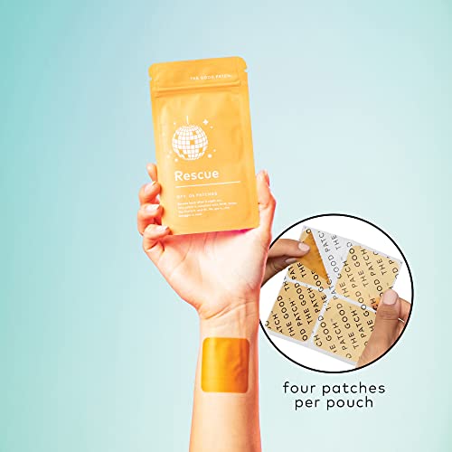 The Good Patch Rescue After Party Patch - Plant-Powered Recovery, DHM & Vitamin B1 - 8 Patches