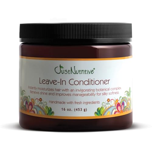 Just Nutritive Leave-In Conditioner - Frizz Control, Nourishing Shine, 8oz