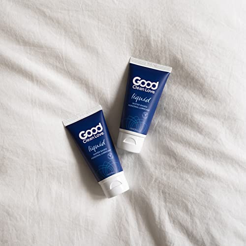 Good Clean Love Personal Lubricant - Hydrating Hyaluronic Acid, pH Balanced - 1.69 Oz (2-Pack)