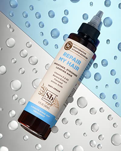 Soapbox Hair Treatment - Restores Shine & Strength, Vitamins E & B5, Repairing Formula - 5oz
