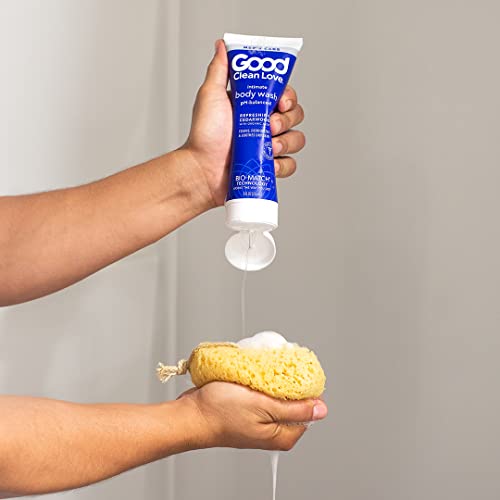 Good Clean Love Cedarwood Body Wash - Moisturizing, pH-Balanced for Sensitive Skin - 8 oz