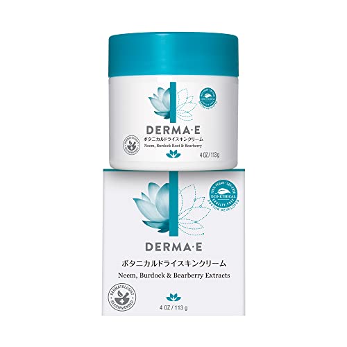 Derma-E Eczema Relief Cream - Hydrates & Restores Skin Barrier, Hypoallergenic - 4 oz