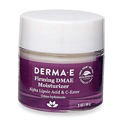 Derma E Firming DMAE Face Moisturizer - Hydrating, Minimizes Wrinkles, Vegan - 2oz