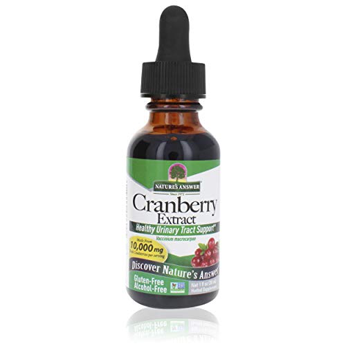 Nature's Answer Cranberry Extract - Vegan, Non-GMO, Gluten-Free, No Preservatives - 1oz