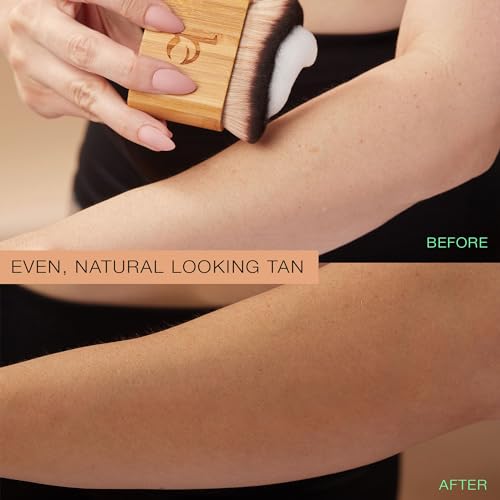Beauty by Earth Self Tanner Mousse - Natural Dark Tan, Non-Toxic, Streak-Free - 8oz