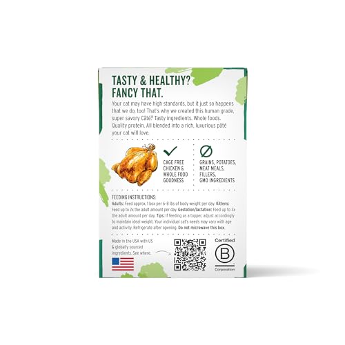 The Honest Kitchen Câté™ Grain Free Chicken Pâté - Complete Nutrition, Human Grade - 5.5oz (12 Pack)