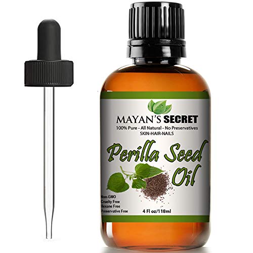 Perilla Seed Oil Face Oil - Omega-3 for Aging Skin, Soothing & Nurturing - 4oz