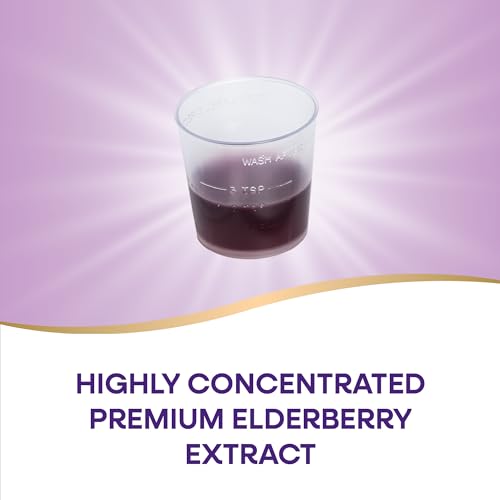 Nature’s Way Sambucus Elderberry Syrup - Immune Support, Antioxidant-Rich, Berry Flavor - 8 Fl Oz