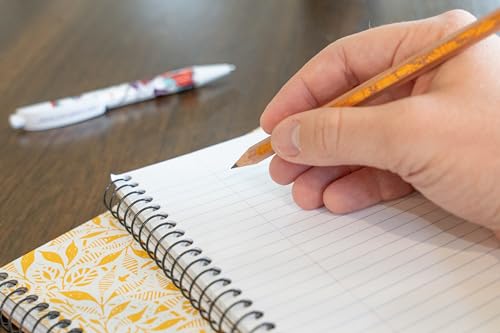 Decomposition Notebook - 100% Recycled Paper, Soy Ink Printing, 160 Pages - 9.75 x 7.5