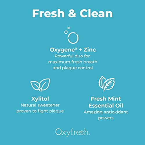 Oxyfresh Pro Formula Mouthwash - All-Day Fresh Breath & Healthy Gums, Alcohol-Free - 16oz