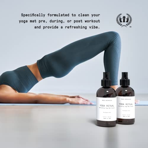 Yoga Mat Cleaner | Aromatic, 8 oz, Infused with Essential Oils