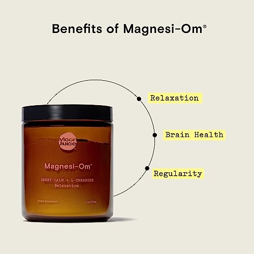 Magnesi-Om Supplement - Supports Calm, Relaxation & Regularity, Sugar-Free Berry Flavor - 12oz