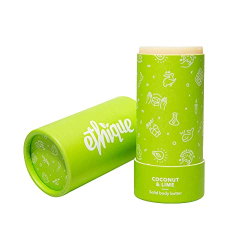Ethique Body Lotion - Hydrating Coconut & Lime, Natural Ingredients, 3.53 oz