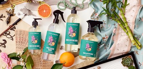 Caldrea Linen & Room Spray - Freshens & Revitalizes with Orange Peel & Ylang Ylang - 16oz