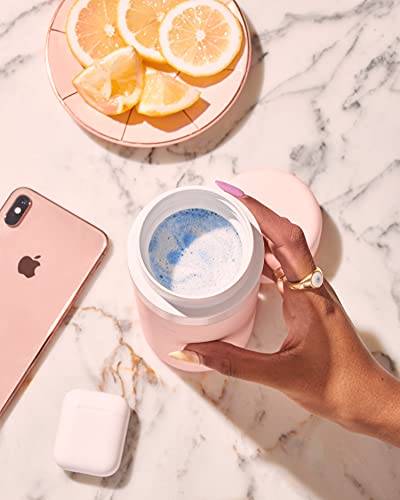 W&P Porter Insulated Bottle - Pure Taste Ceramic Coating, Leakproof, Dishwasher Safe - 12oz Blush