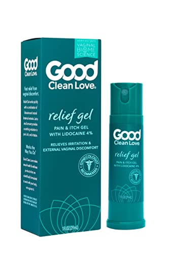 Good Clean Love Feminine Care Set - Fast-Acting Pain Relief, Botanical Ingredients - 1 Oz