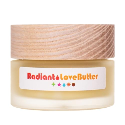Living Libations Organic Radiant Love Butter - Edible Massage Crème, Vegan & Natural - 1.7 oz