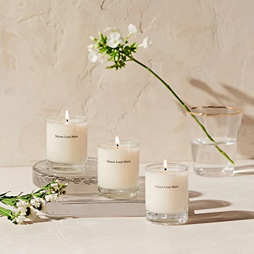 Maison Louis Marie Candle Set - Non-Toxic Fragrance, Vegan & Cruelty-Free - Set of 3, 2.5 oz